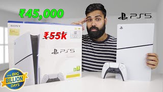 I got PS5 Slim at 45000 at Flipkart Big Billion Day Sale [upl. by Yuk]