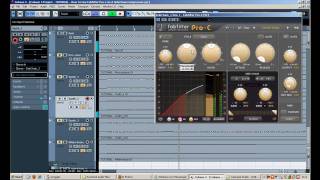 TUTORIAL How To Use FabFilters ProC Compressor As A SideChain Compressor in Steinbergs Cubase 5 [upl. by Ehttam552]