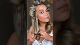 Velcro Rollers Tutorial  Easy Bouncy Curls [upl. by Ednarb]