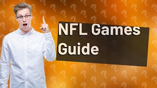 How can I watch out of market NFL games [upl. by Aetnahs]