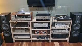 Teac AS100 Signature Restoration 3 demo Dire Straits Industrial Disease [upl. by Ennaear62]