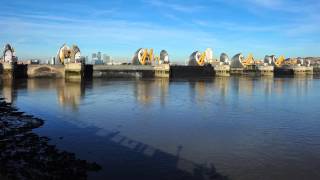 The Closure of the Thames Barrier [upl. by Kondon831]