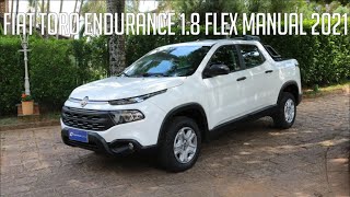 Avaliação Fiat Toro Endurance 18 Flex Manual 2021 [upl. by Nelubez]