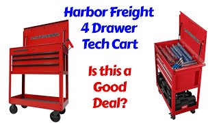 Harbor Freight 4 Drawer Tech Cart [upl. by Llednew]