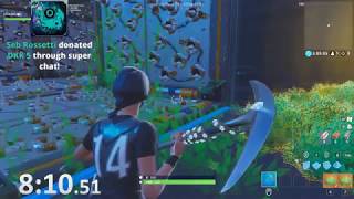 810 Previous record Cizzorz deathrun 30  Fortnite [upl. by Aelaza]