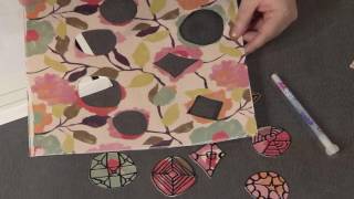 How to Glue Down Delicate DieCut Shapes [upl. by Levenson]