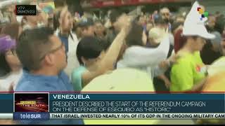 Esequibo referendum campaign begins in Venezuela [upl. by O'Malley]