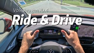 Unleashing the Future A Ride and Drive in the New Volkswagen ID4 [upl. by Etnaed]