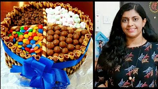 Candy Cake Without Oven  Wafer Cake Recipe  Thanshik World [upl. by Brennen]