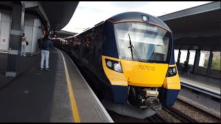 Southeastern NEW Class 707 in Service  London Bridge to New Cross 1080p HD [upl. by Raab]