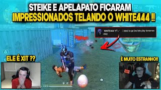 STEIKE E APELAPATO FICARAM IMPRESSIONADOS TELANDO O WHITE444 JOGANDO UMA SALA NO SERVIDOR BRASILEIRO [upl. by Gilroy6]