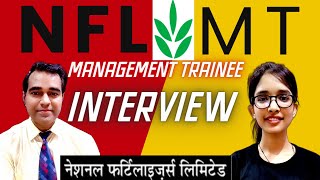 NFL MT Interview  National fertilizers management Trainee Interview  PD Classes [upl. by Ellemac]