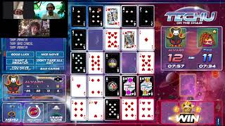 Techu on the Chair  A 2 player card game Live Stream [upl. by Maice]