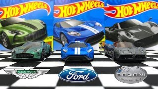 New 2018 Hot Wheels Exotic Supercars [upl. by Nylorac]