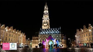 French Christmas Market in Arras  Northern France [upl. by Gereron]