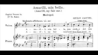 Dmitri Hvorostovsky  Amarilli Caccini [upl. by Adaval347]