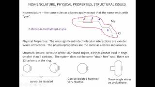 Alkynes Phys Prop Acidity Alkylation Part 1 [upl. by Blumenfeld460]