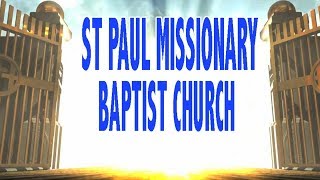 St Paul Missionary Baptist Church of Modesto Program 48 [upl. by Ruthe]