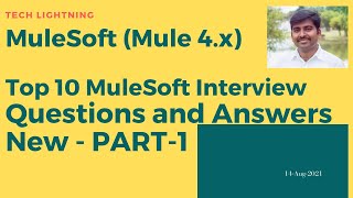 MuleSoft Interview Questions and Answers  NEW   General  Mule4 [upl. by Tiersten904]