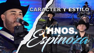 Hermanos Espinoza  Caracter Y Estilo En Vivo [upl. by Ecyrb671]