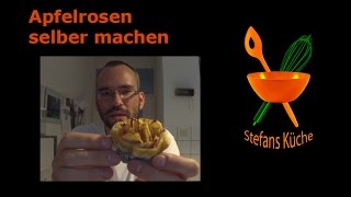 lets bake Apfelrosen selber machen [upl. by Lucilia33]