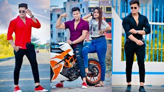 By Khan Moni ✅ and Neha Roy 🤩 Tiktok video viral 😲tiktokviral reels [upl. by Easter]