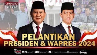 🔴 LIVE  Pelantikan PrabowoGibran Sebagai Presiden dan Wakil Presiden RI di MPR [upl. by Ekihc]