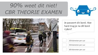 Auto theorie examen juli 2023 [upl. by Anerbas]