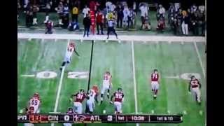 Desmond Trufant OWNED by JGresham on 1st NFL play [upl. by Awad]