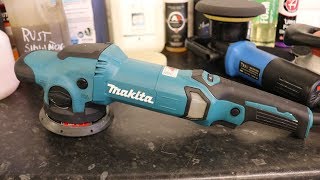 Makita PO6000C Polisher Review  Free Spin and Forced Rotation in One [upl. by Neetsirhc]