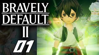 Bravely Default 2 Part 1 Prologue A HERO OF LIGHT Gameplay Walkthrough [upl. by Eldoree]