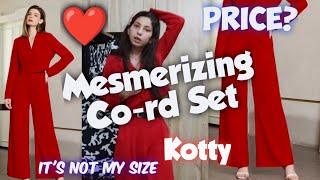 Kotty Top Chinos Coord Set Review  I ORDERED THE RED ONE ❤️🤌🏼 [upl. by Eolcin]