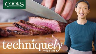 The Best Way To Cook Steak  Techniquely with Lan Lam [upl. by Boyse]