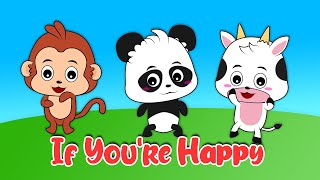 If You Happy and You Know It Clap Your Hands  Nursery Rhymes amp Kids Songs [upl. by Buseck]