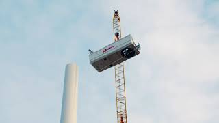 Eneco Windpark CROWWS  Zeebrugge [upl. by Nivrag]