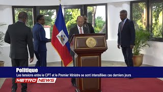 Politique  Les tensions entre le CPT et le Premier Ministre se sont intensifiées ces derniers jours [upl. by Enella]