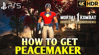 How to Unlock Peacemaker Mortal Kombat 1 Peacemaker Unlock MK1 How to Get Peacemaker MK1 Peacemaker [upl. by Eurydice]