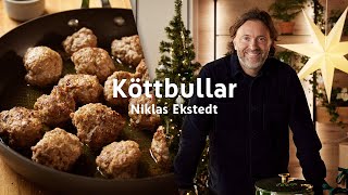 Köttbullar  julklassiker av Niklas Ekstedt [upl. by Chantalle]