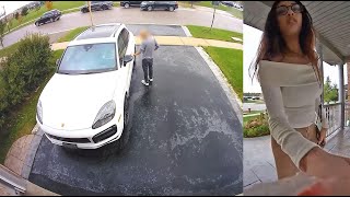 Woman steals Porsche runs over owner after responding to Mississauga Auto Trader ad [upl. by Ailemor847]