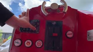 Northern Leisure Afterburners Jet Fighter Kiddie Ride POV [upl. by Hallette]