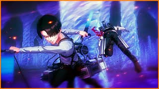 Levi vs Kenny  Cavern Fight   Attack on Titan 2 Game [upl. by Aliuqat]