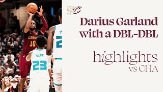 Darius Garland Highlights  Cavs vs Hornets  3252024 [upl. by Zendah]