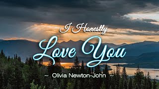 I Honestly Love You  KARAOKE VERSION  as popularized by Olivia NewtonJohn [upl. by Abbotsen]