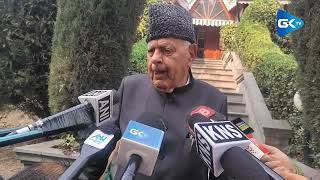 Gundaraj over people have right to ask their representatives to address their issues Dr Farooq [upl. by Eenerb]