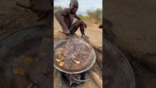 Hunting feast 👉Perfect hunting process in long video hadzatribe cooking hunting food wildlife [upl. by Winni762]