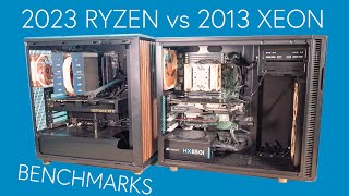 2023 vs 2013 Workstation Benchmarks  How Much Faster Did Computers Became After 10 Year [upl. by Forster]