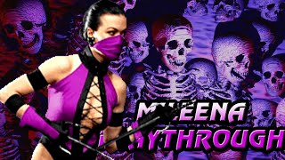 Ultimate Mortal Kombat 3 Arcade Mileena Playthrough 720p 60fps [upl. by Ael]