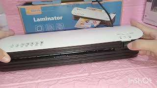 JAMANS TV  Officom Laminator Laminating Machine  Shopee Finds laminator shopeefinds [upl. by Allrud524]