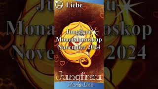 Jungfrau LIEBE ❤️ Horoskop November 2024 [upl. by Anier]