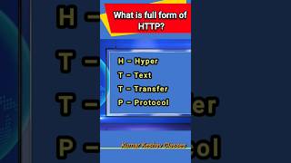 What is full form of HTTP  HTTP stand for [upl. by Assennej]